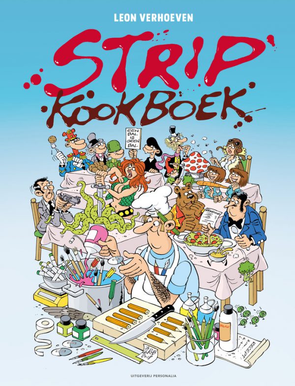 Strip Kookboek - Leon Verhoeven