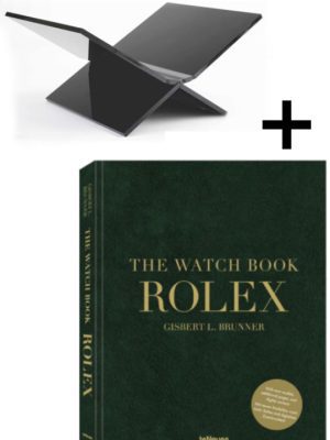 Boeken Standaard (Zwart) + The Watch Book Rolex